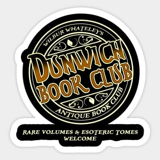 Dunwich Book Club - HP Lovecraft Sticker